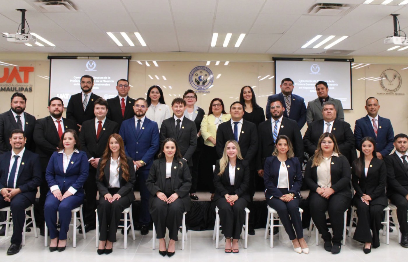 Entrega la UAT la primera generación de Maestría en Negocios Internacionales en Río Bravo