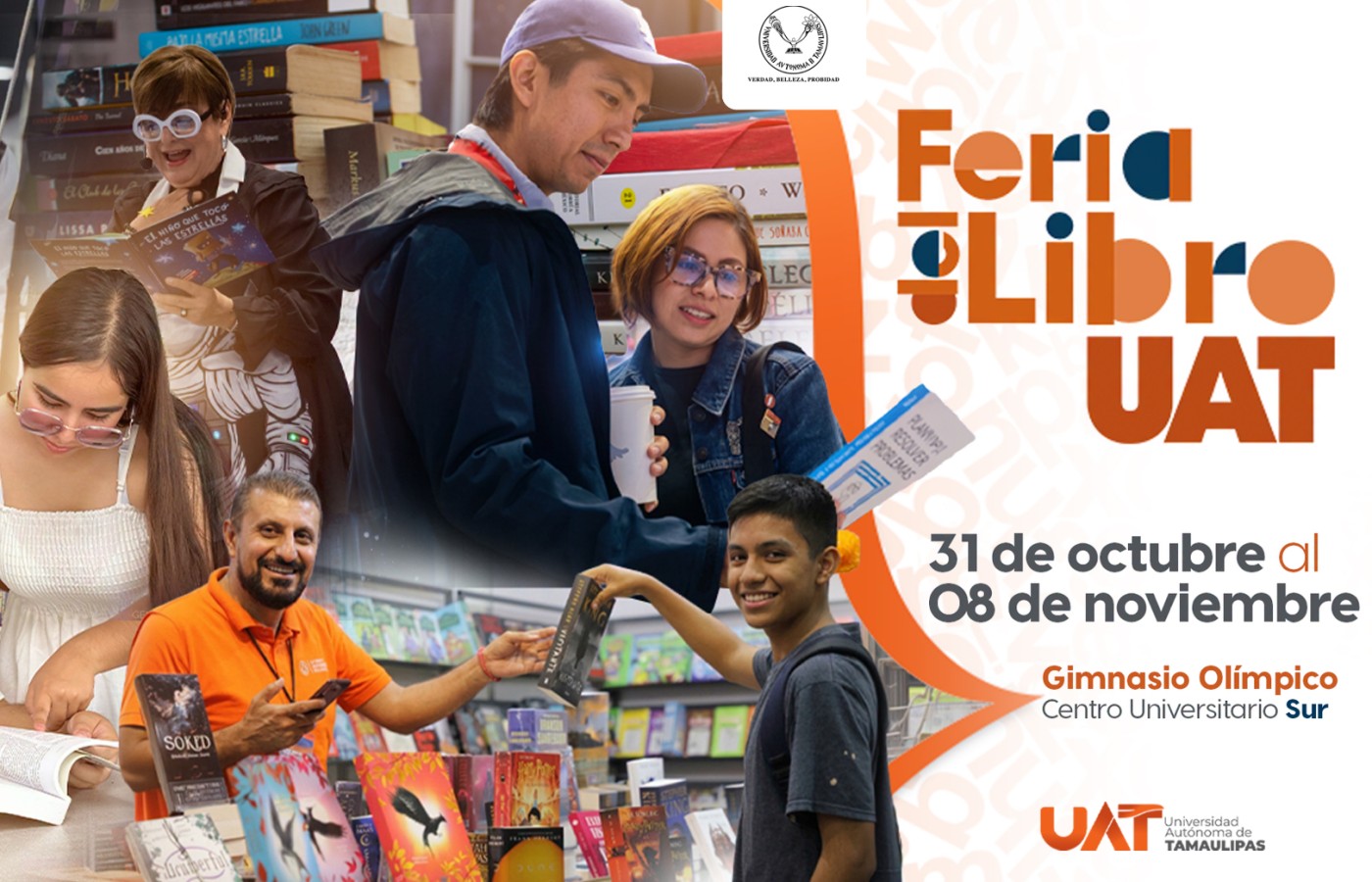 Anuncia la UAT Feria del Libro 2026 en Tampico, un espacio para la lectura, la cultura y el conocimiento