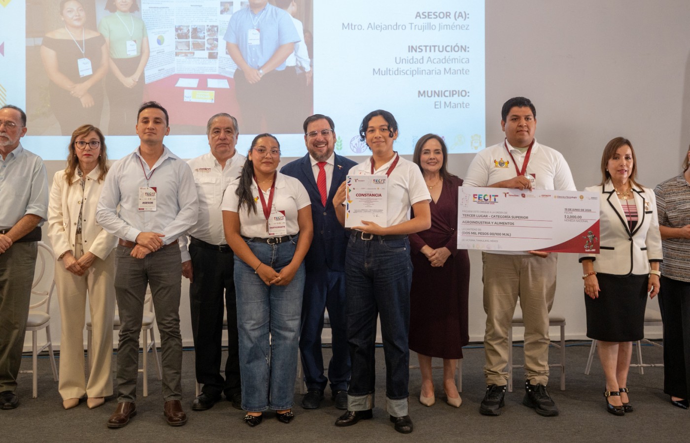 Estudiantes de la UAT transforman plaga en alimentación animal de alto valor nutricional