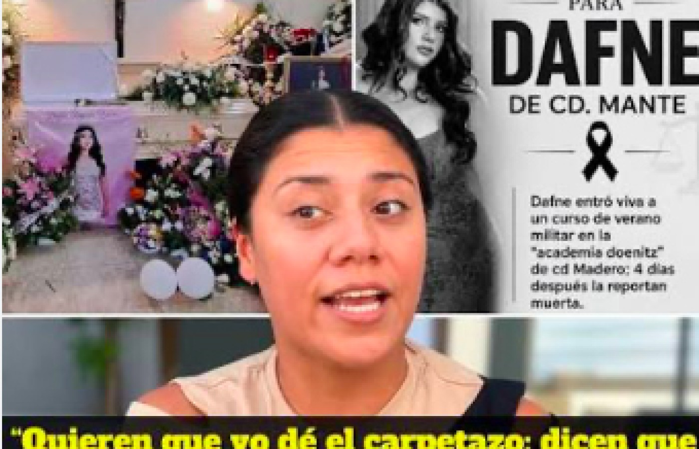 Caso Dafne: Retiran escuelas militarizadas de Tamaulipas, reforzará la supervisión educativa