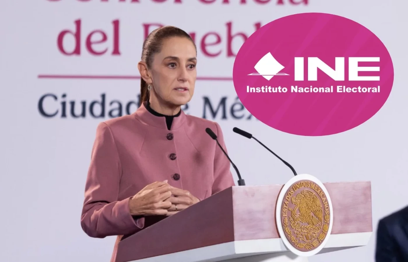 Sheinbaum exige al INE aclarar presuntas irregularidades