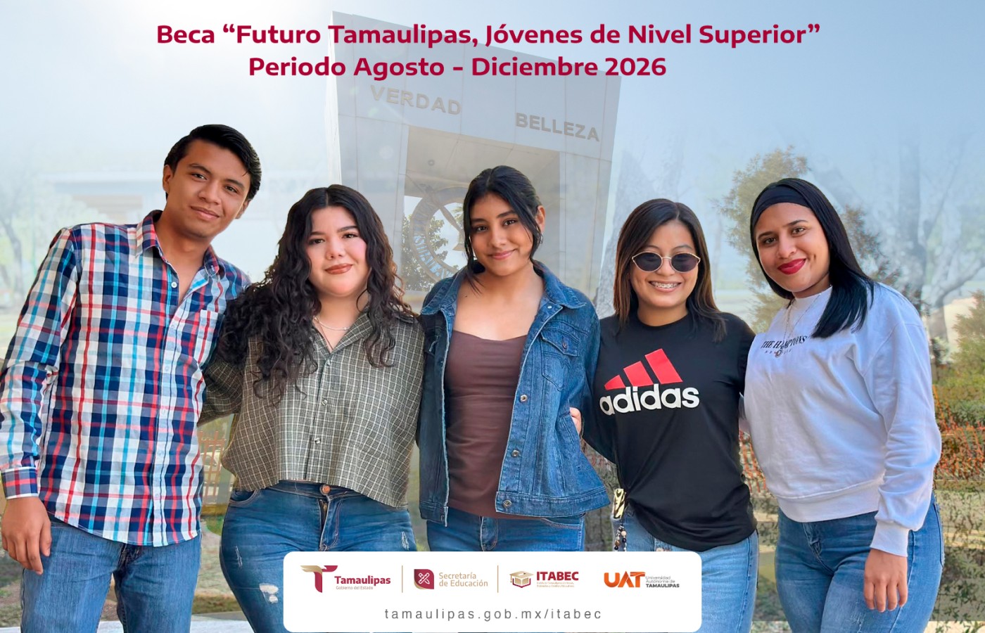 Invita la UAT a sus estudiantes a tramitar la Beca Futuro Tamaulipas Jóvenes de Nivel Superio