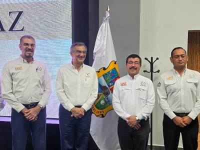Rector de la UAT presenta avances del Atlas de Riesgos ante el gobernador en la Mesa de Paz