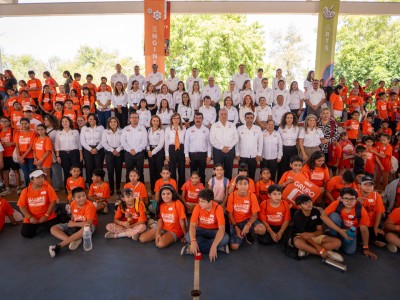 Inaugura el rector Dámaso Anaya campamento científico infantil de la UAT en el Campus Victoria
