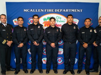 Seis nuevos bomberos se incorporan oficialmente al cuerpo de McAllen