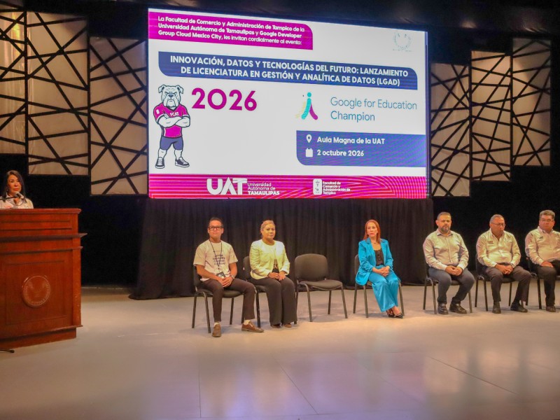 Formará la UAT líderes tecnológicos con nueva Licenciatura en Gestión y Analítica de Datos