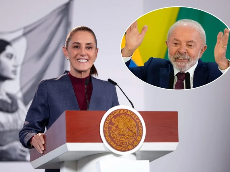 Sheinbaum cuenta su primera llamada con Lula tras elecciones