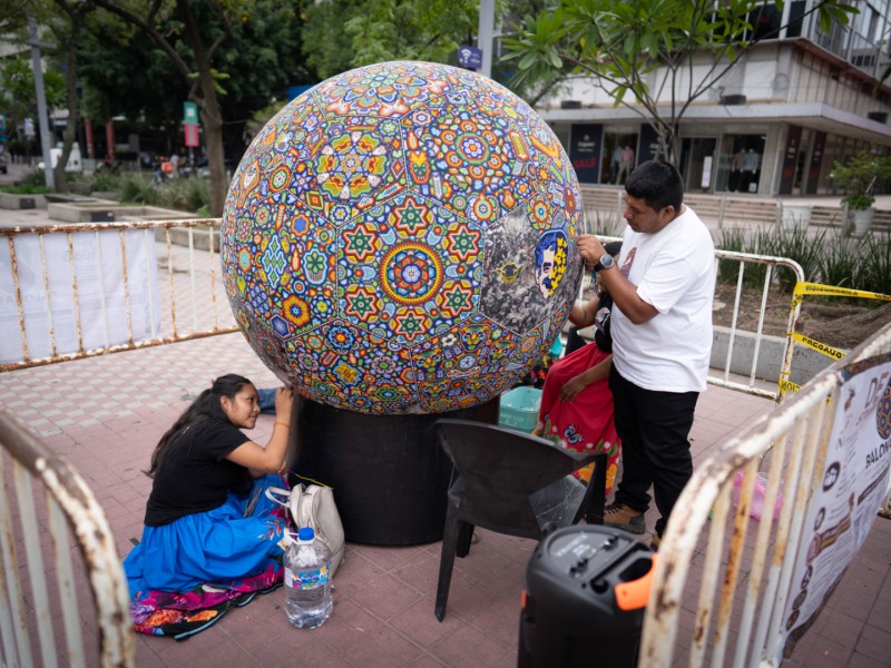 La artesanía mexicana ante el mundo del fútbol