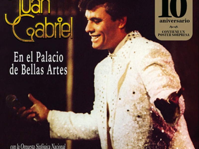 Edición conmemorativa en vinilo de Juan Gabriel en Bellas Artes