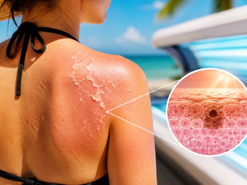 Bronceado de verano expone la piel a daño en el ADN y cáncer de piel