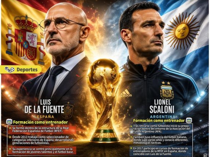 COPA MUNDIAL :De la Fuente  vs Scaloni