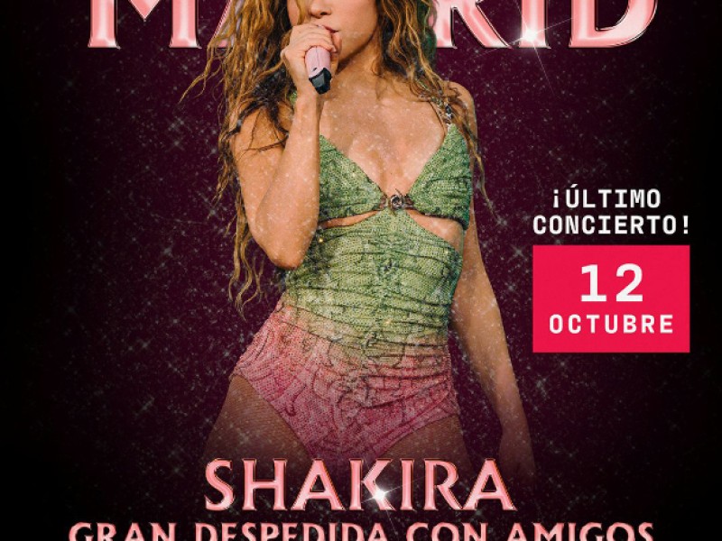 Shakira celebrará el gran final de su histórica residencia en Madrid rodeada de amigos