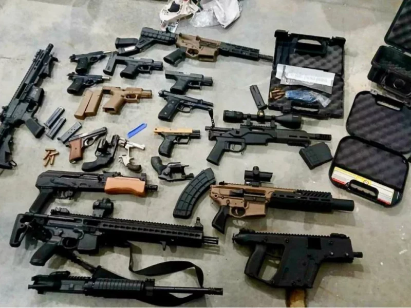 Estados Unidos reporta 50 mil armas incautadas tras llamado de Sheinbaum