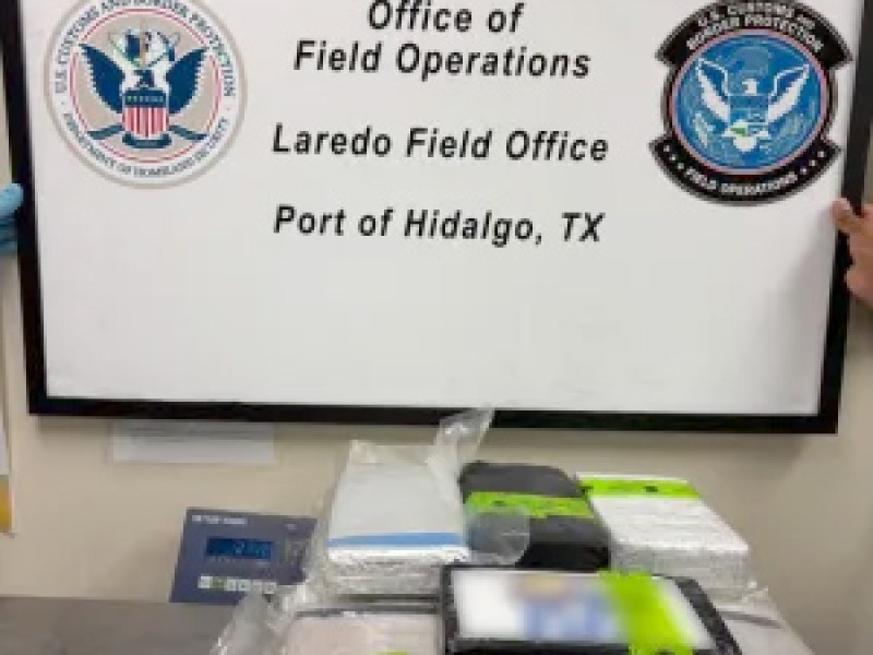 CBP incautó casi $800 mil en cocaína en el Puente Internacional de Hidalgo