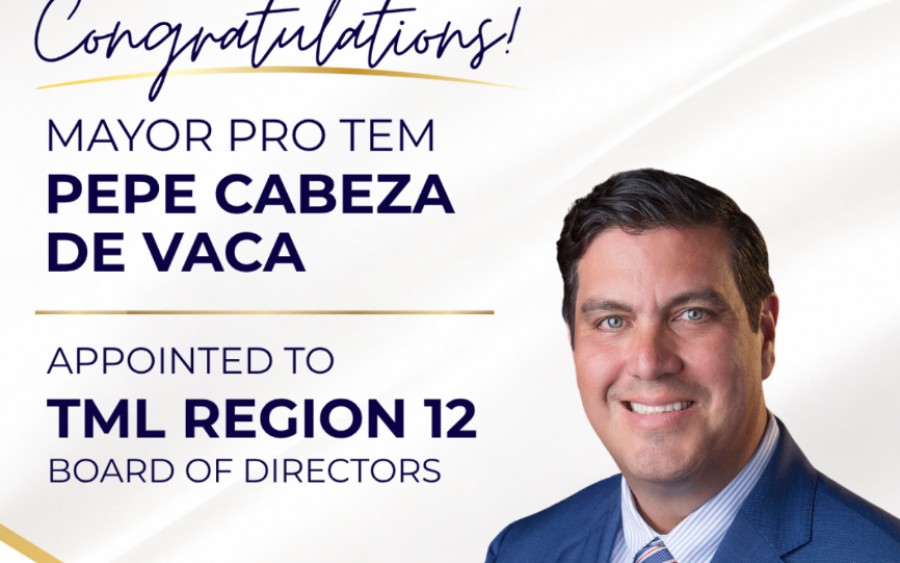 Alcalde interino de McAllen, Pepe Cabeza de Vaca,será parte de la Directiva de la Liga Municipal de Texas