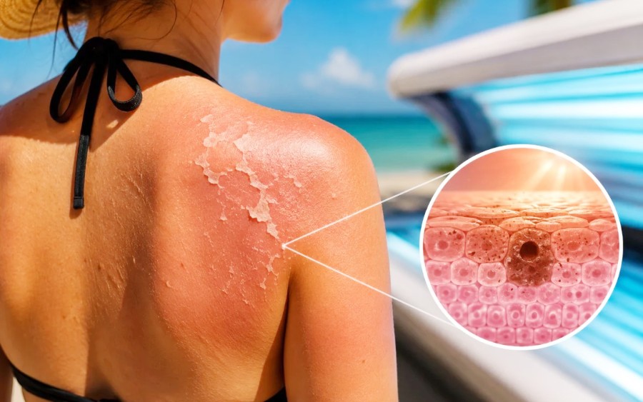Bronceado de verano expone la piel a daño en el ADN y cáncer de piel